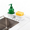 Silicone Sink Caddy - Drainage Tray for Sponge & Soap
