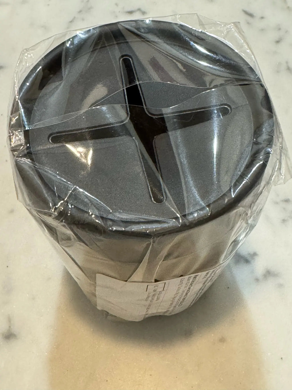 Compact Car Trash Bin with Lid - View 5
