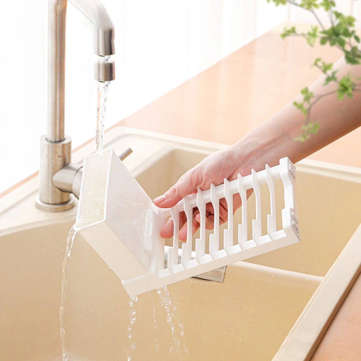 Collapsible Dish Drying Rack - Space Saving Kitchen Sink Dis - View 4
