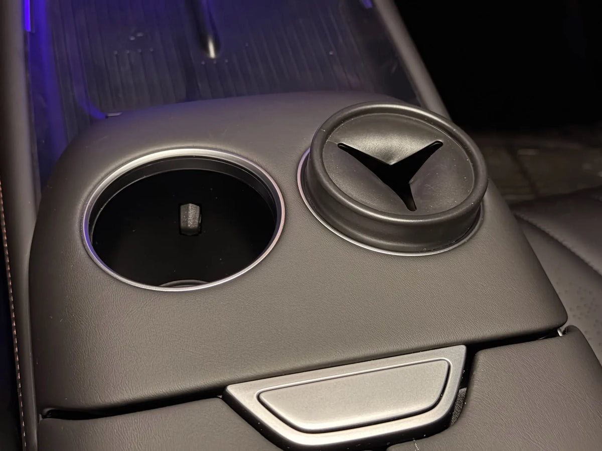Compact Car Trash Bin with Lid