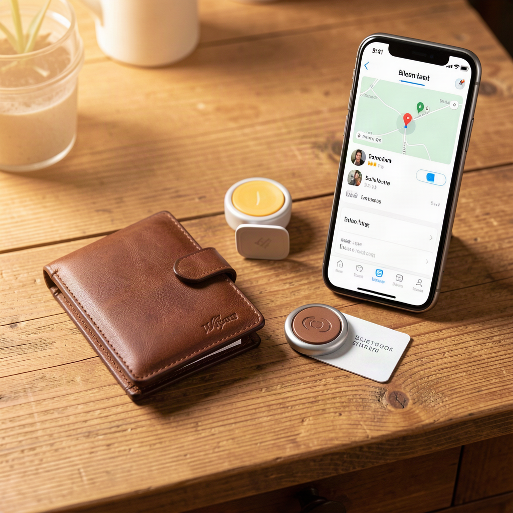 Bluetooth Wallet Tracker Card – Ultra-Thin Key & Wallet Find