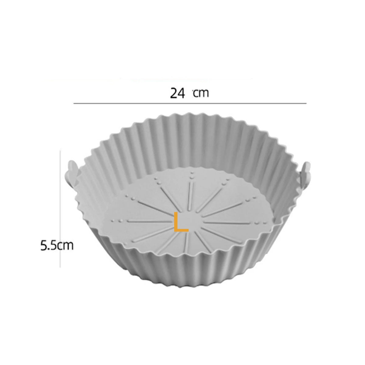 Reusable Silicone Air Fryer Liner – Large Square - View 11