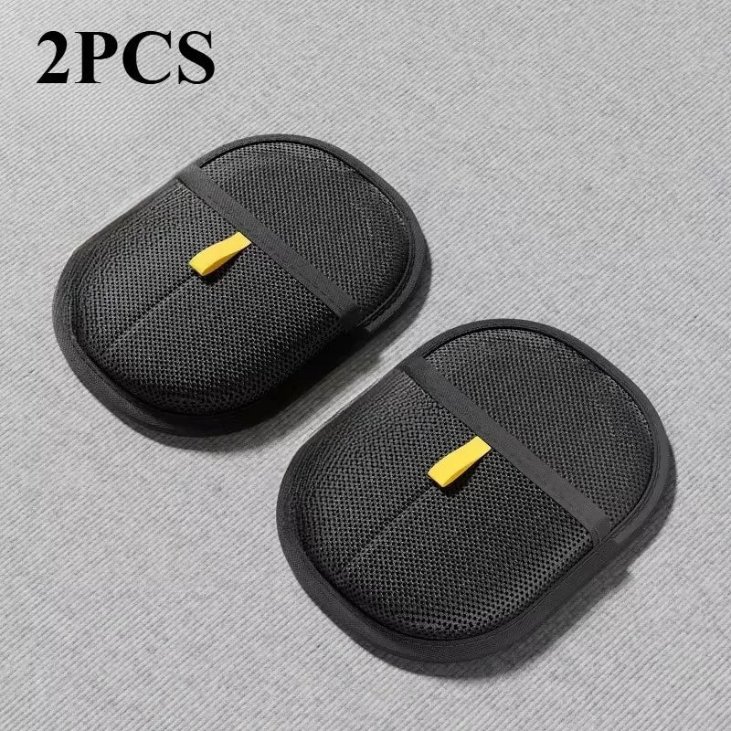 2pcs Pet Hair Removal Gloves - Double-Sided Cat & Dog Grooming Brush for Hair Remover