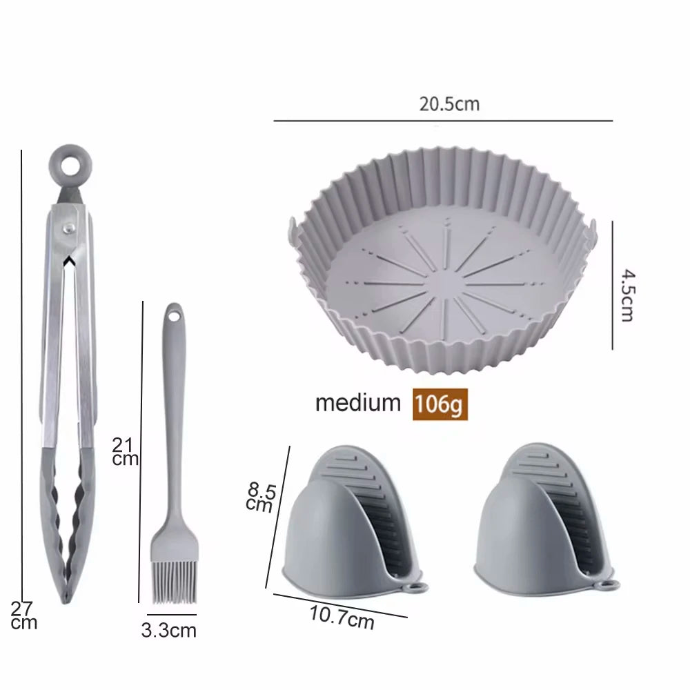 Reusable Silicone Air Fryer Liner – Large Square - View 2