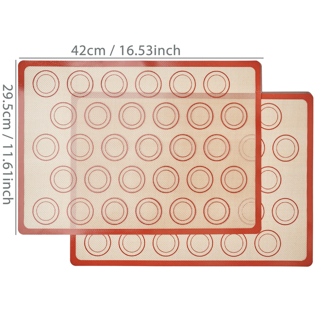 2-Pack Reusable Silicone Baking Mats for Oven and Air Fryer - View 7