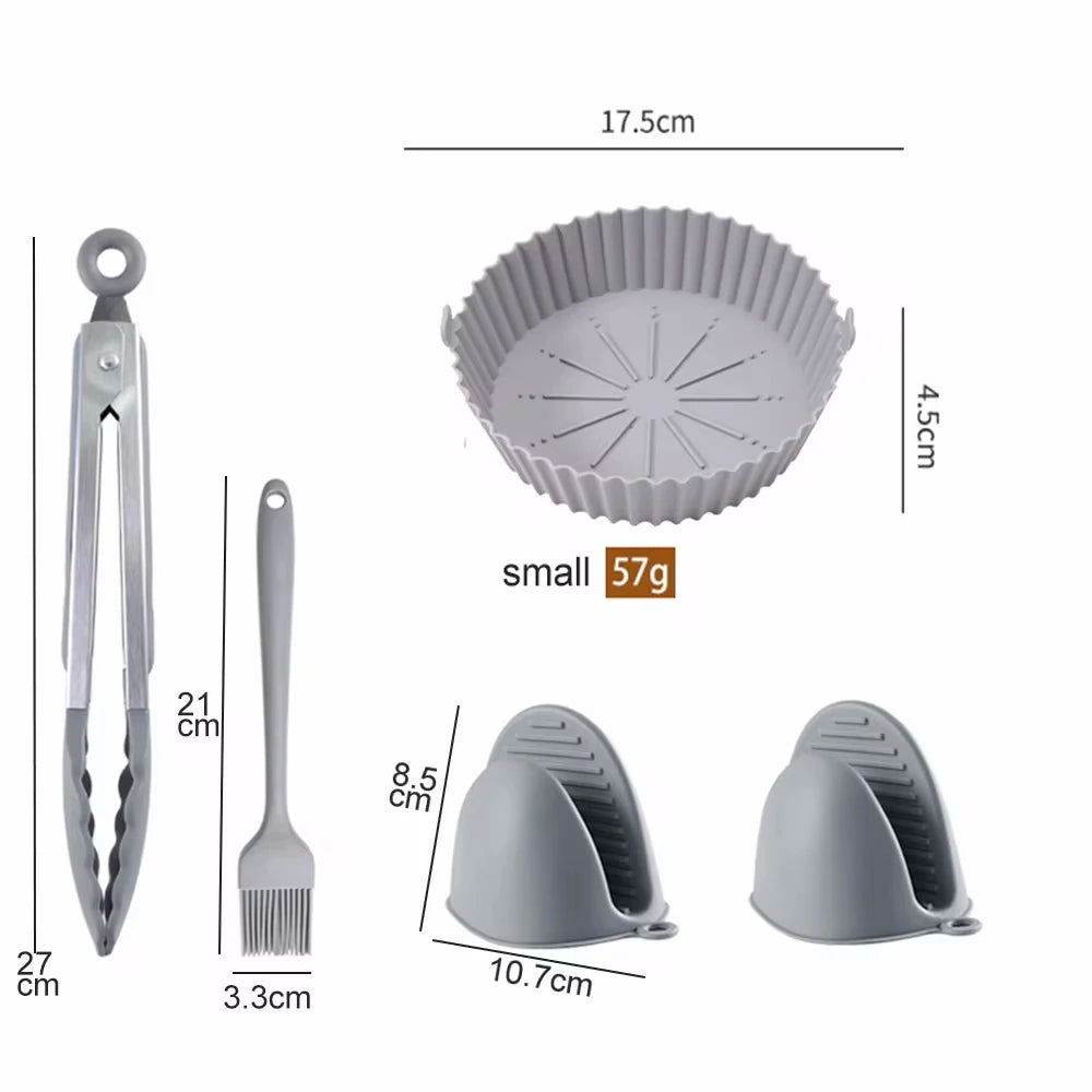 Reusable Silicone Air Fryer Liner – Large Square - View 8
