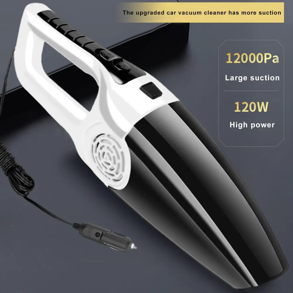 Cordless Handheld Car Vacuum – 12000Pa Rechargeable Mini Vacuum with Multi-Nozzles