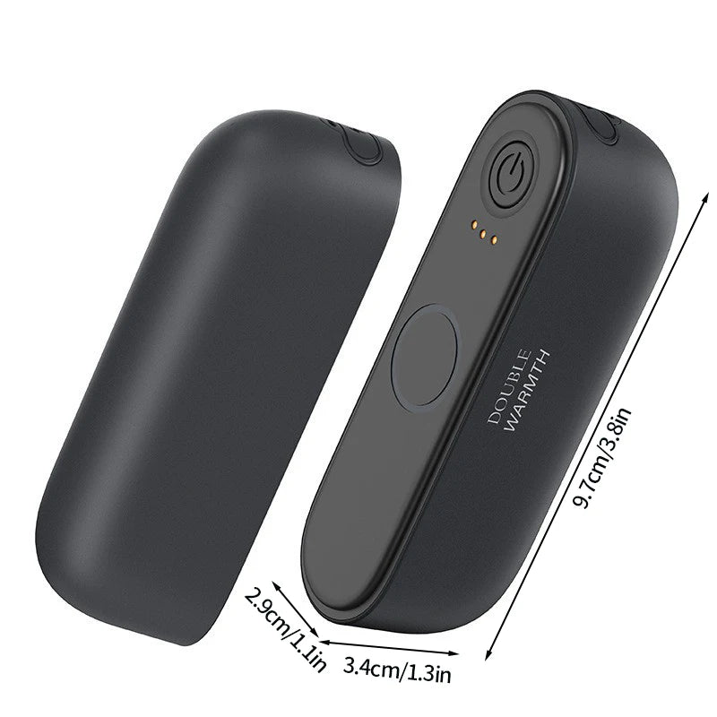 2-in-1 Rechargeable Hand Warmer & Power Bank – Magnetic Pock - View 10