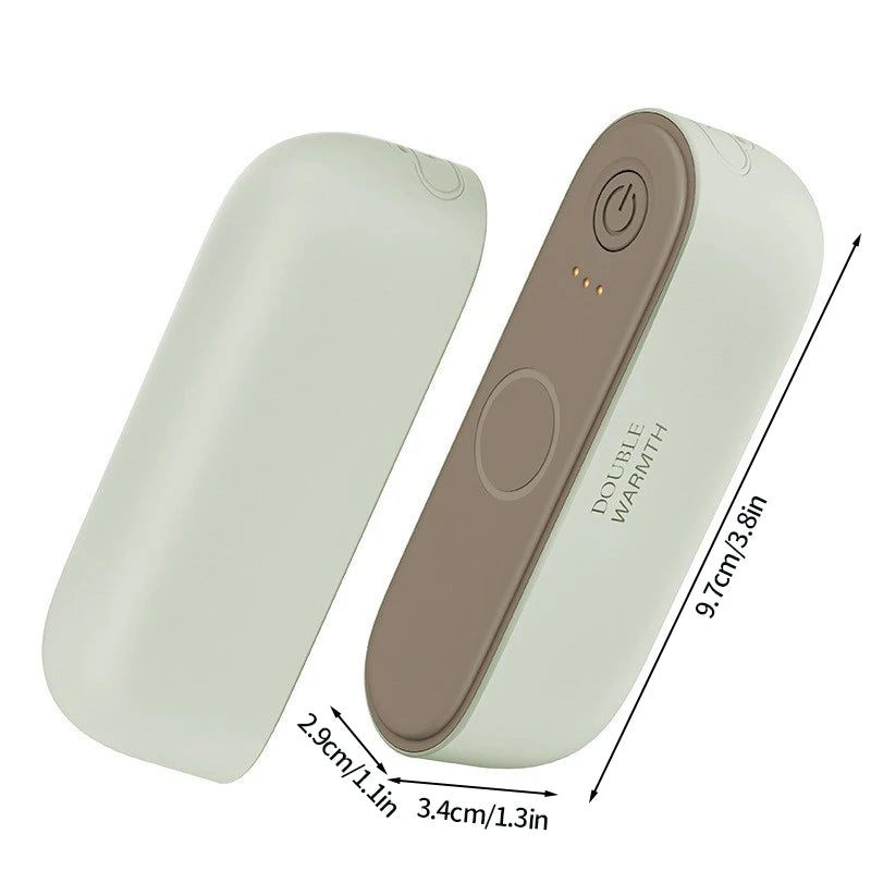 2-in-1 Rechargeable Hand Warmer & Power Bank – Magnetic Pock - View 8