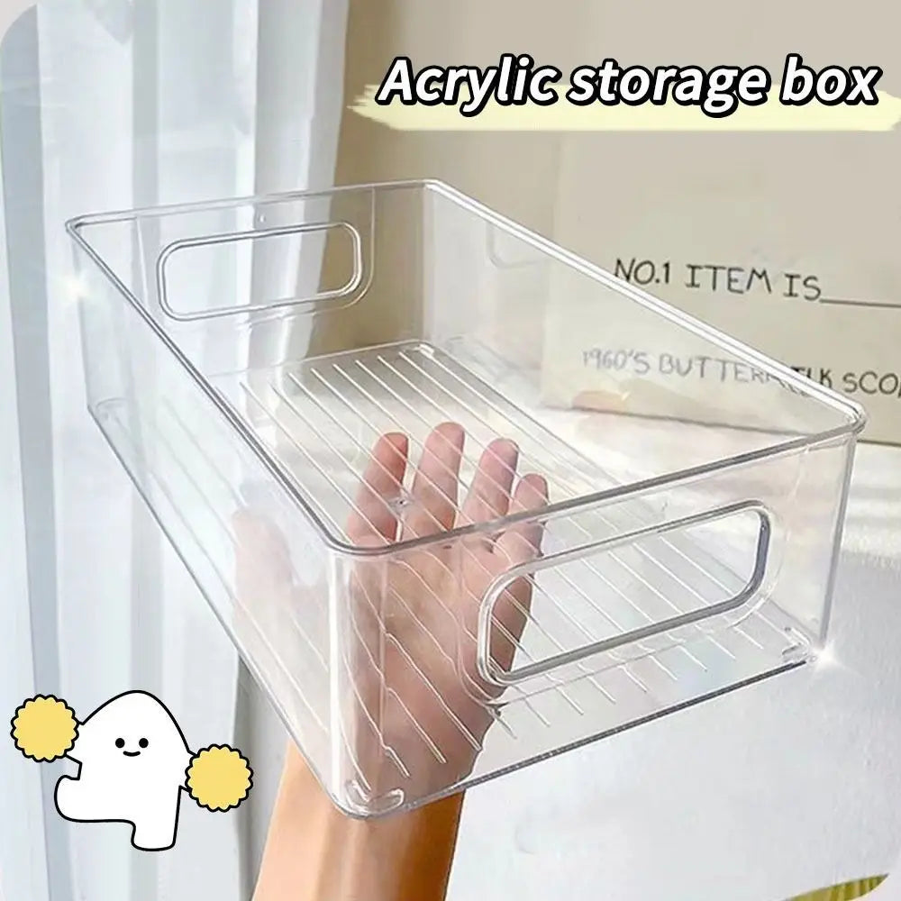 Fridge Organizer Bins 4-Pack – Clear Stackable Storage Baske - View 2