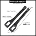 2-Pack Car Seat Gap Filler Organizer - Universal Crevice Storage for Phones & Keys