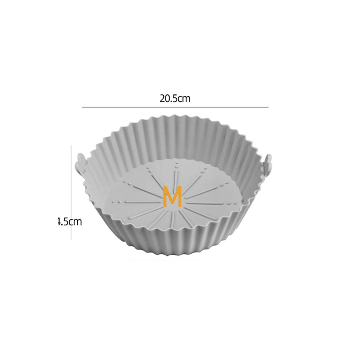 Reusable Silicone Air Fryer Liner – Large Square - View 3