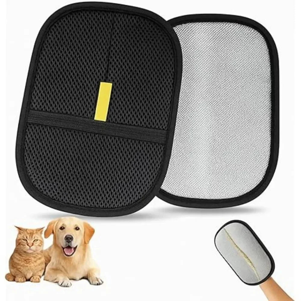 2pcs Pet Hair Removal Gloves - Double-Sided Cat & Dog Groomi - View 6