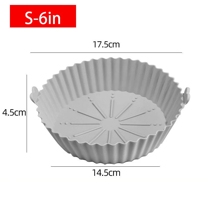 Reusable Silicone Air Fryer Liner – Large Square - View 5