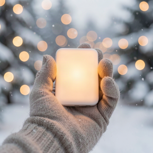 2-in-1 Rechargeable Hand Warmer & Power Bank – Magnetic Pock