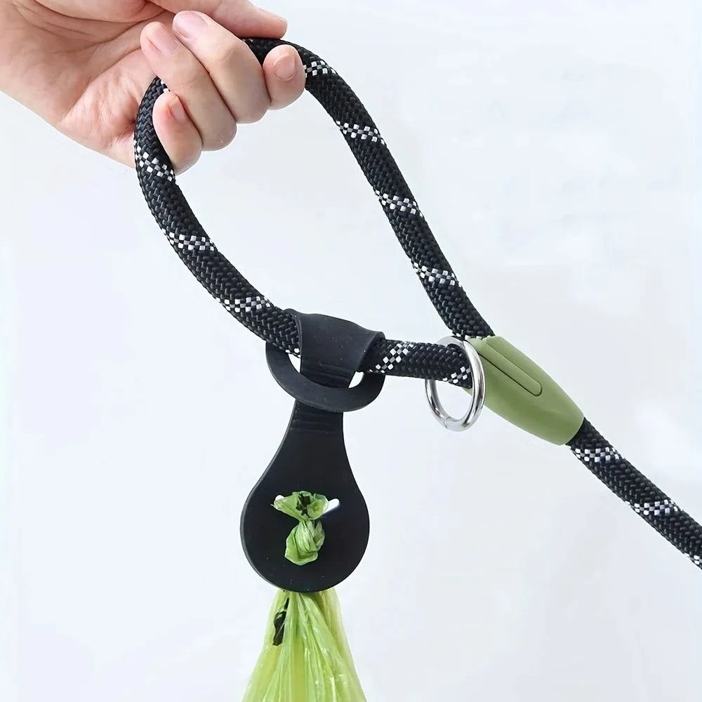 Silicone Dog Poop Bag Holder – Hands-Free Dispenser with Leash Clip - Echo Mart