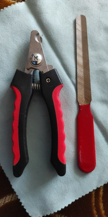 Stainless Steel Pet Nail Clippers – Sickle-Style Dog & Cat Nail Trimmer - View 3