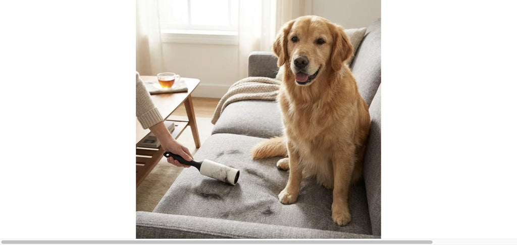 Reusable Pet Hair Remover Roller - Lint Brush for Dog & Cat Fur