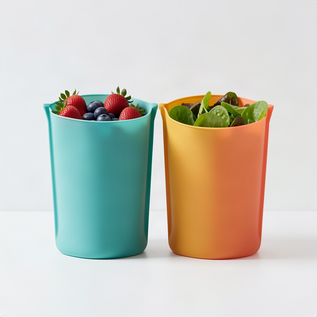 Reusable Silicone Food Storage Bags – Airtight Leak-Proof Set
