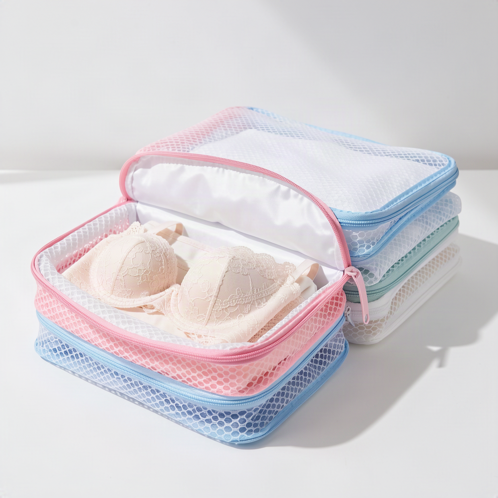 Mesh Laundry Bags 3-Pack – Wash & Dry Delicates Bags with Zippers