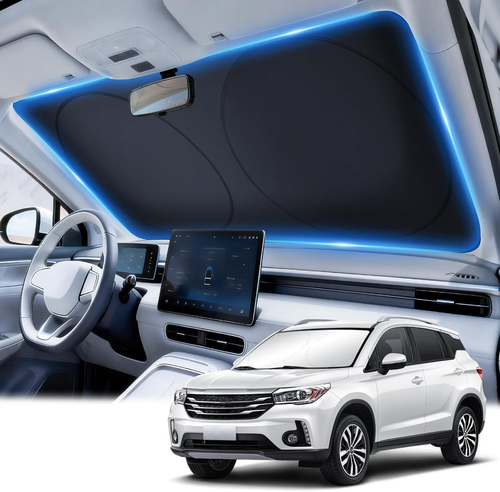 Foldable Car Windshield Sun Shade – Blocks UV Rays, Keeps Car Cool