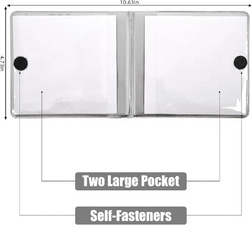 Car Registration & Insurance Card Holder – Glove Compartment Organizer